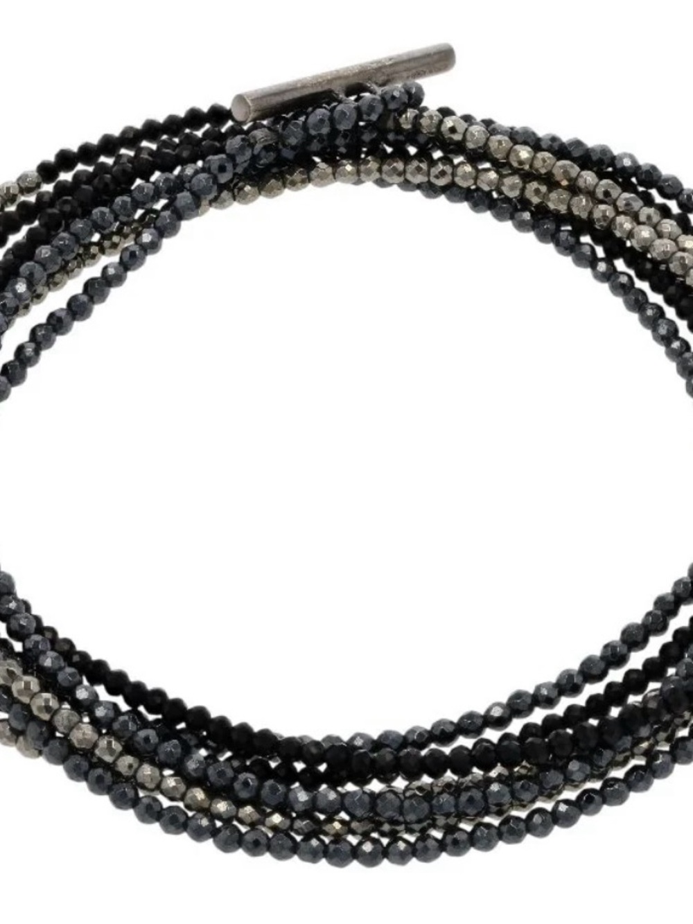 Brunello Cucinelli incredible Faceted Gemstone Wrap Bracelet
